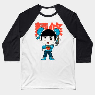 Chun li_noodles Baseball T-Shirt
